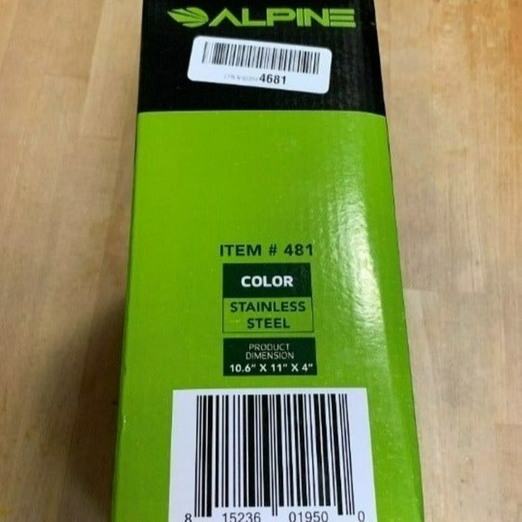 Alpine Towel Dispenser - Multifold/C-Fold - Stainless Steel W/ Brushed Finish - Picture 3 of 7